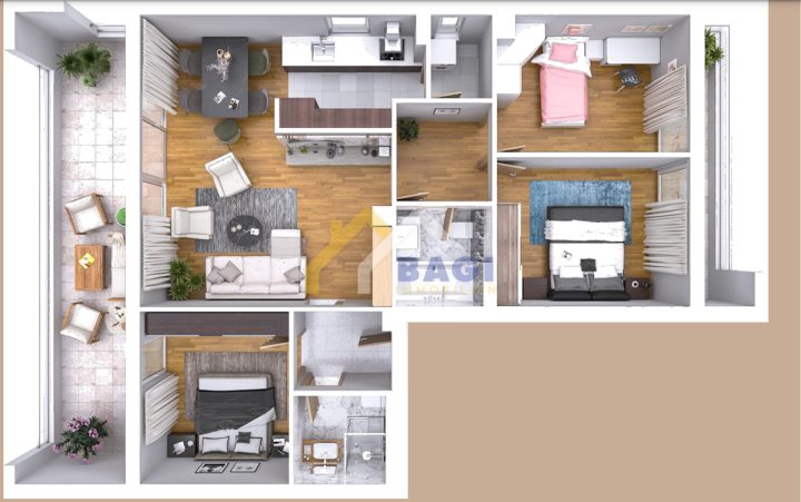 Apartmán na prodej 124 m² – Zadar