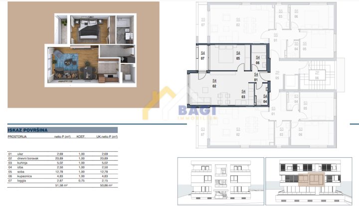 Apartmán Na predaj - Zadarska Zadar - foto 3/4