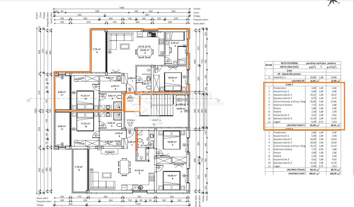 Apartment Zu verkaufen - ISTARSKA ŽMINJ