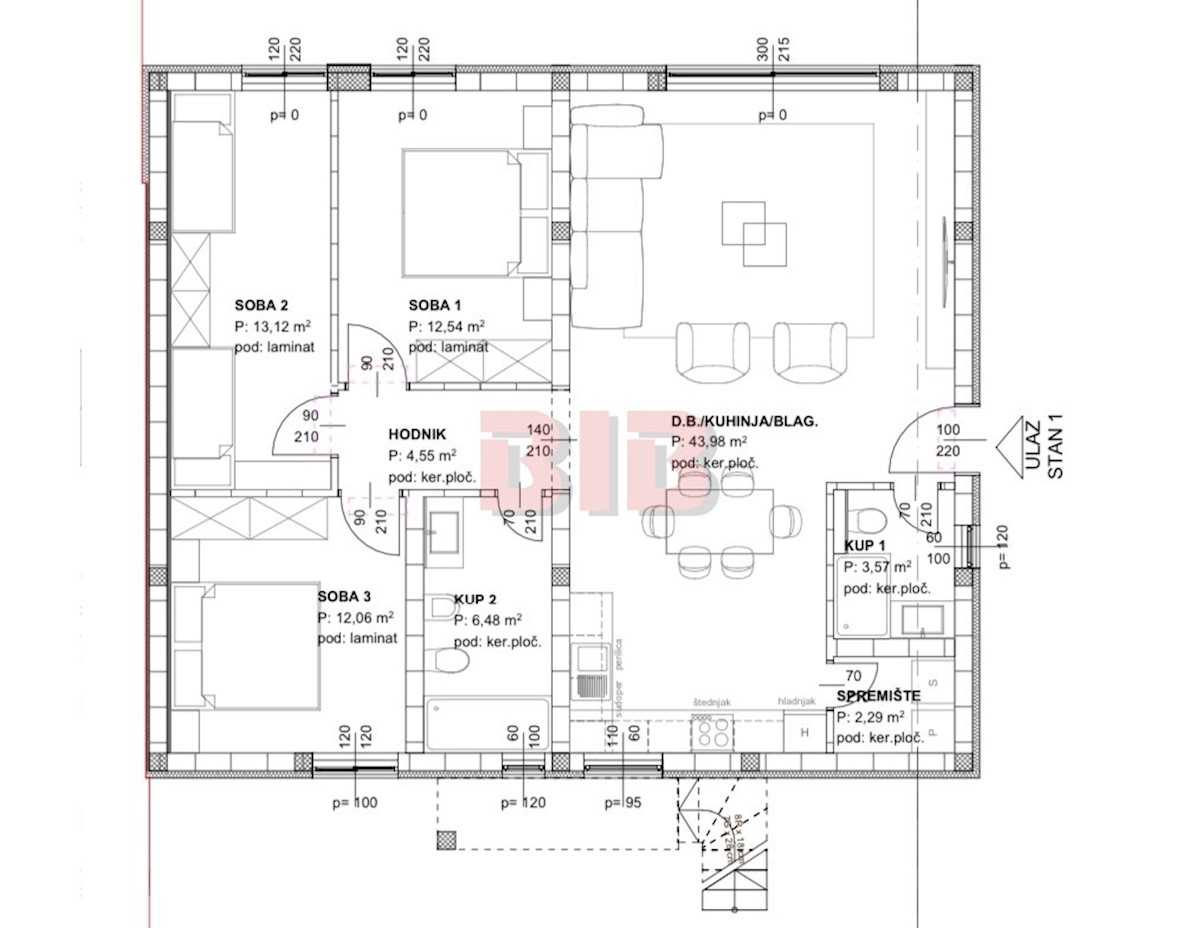 Flat For sale - PRIMORSKO-GORANSKA KRK