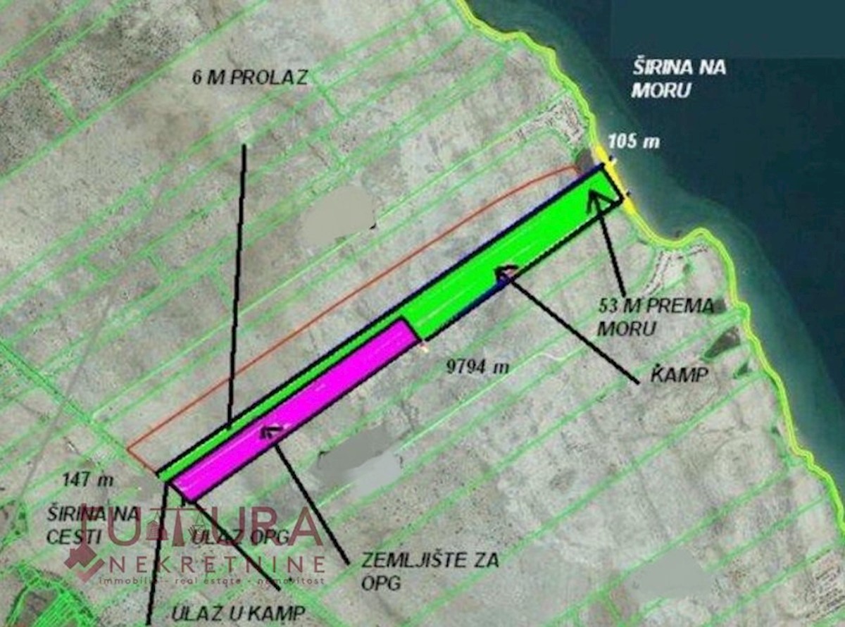 Grundstück Zu verkaufen - ZADARSKA PAG