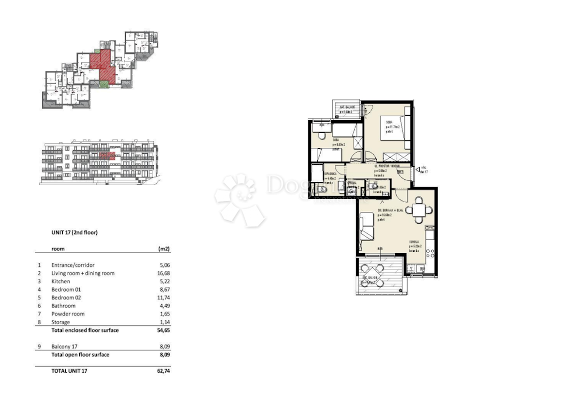 Apartmán Na predaj - SPLITSKO-DALMATINSKA SEGET