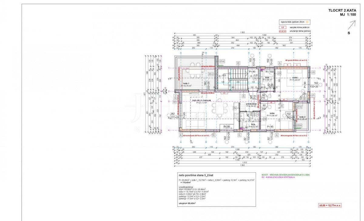 Flat For sale - PRIMORSKO-GORANSKA RAB