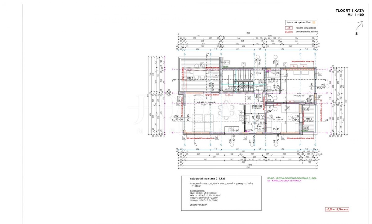 Apartment Zu verkaufen - PRIMORSKO-GORANSKA RAB