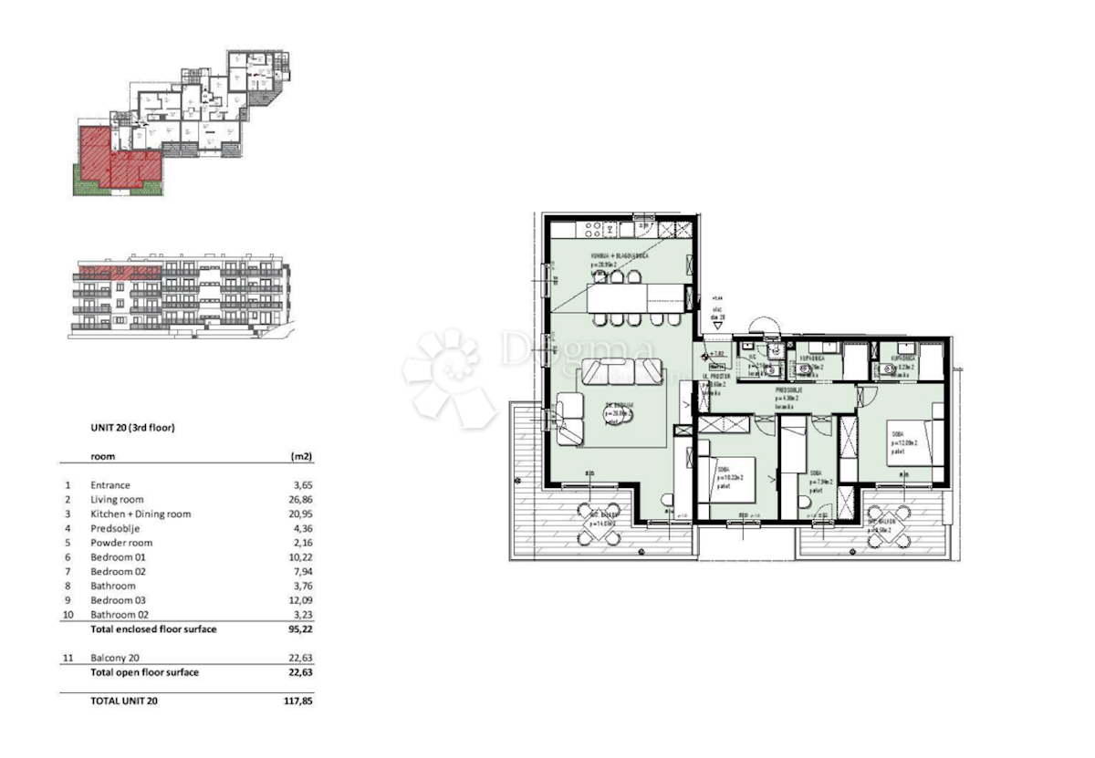 Flat For sale - SPLITSKO-DALMATINSKA SEGET