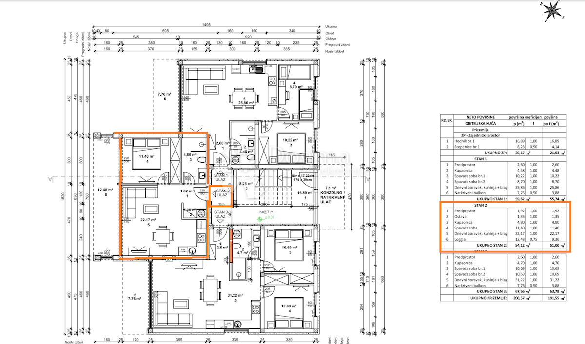Apartmán Na prodej - ISTARSKA ŽMINJ