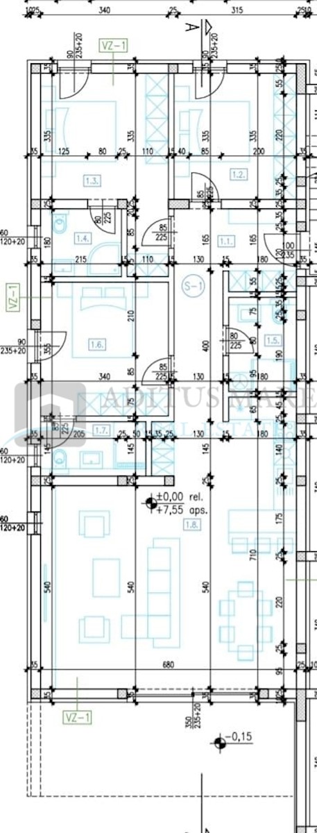 Apartma Na predaj - ŠIBENSKO-KNINSKA VODICE