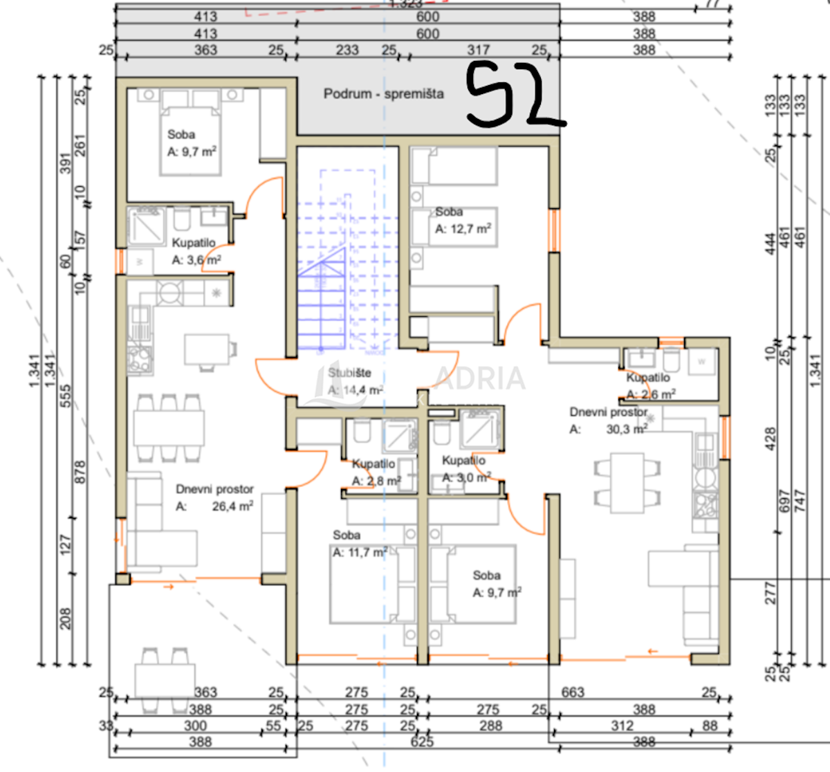 Apartma Na predaj - PRIMORSKO-GORANSKA KRALJEVICA