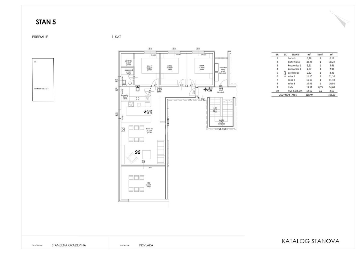 Apartment Zu verkaufen - ZADARSKA PRIVLAKA