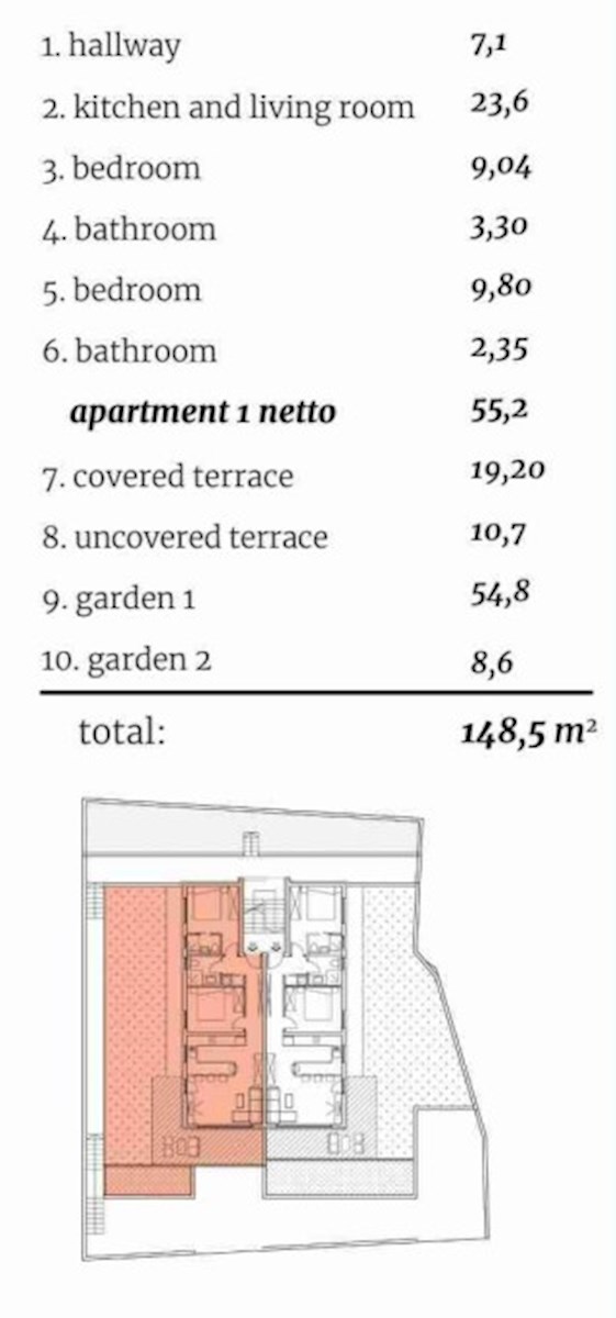 Apartmán Na prodej - SPLITSKO-DALMATINSKA TROGIR