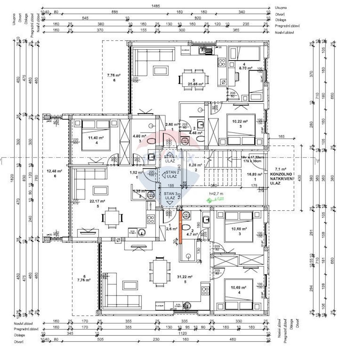 Appartement À vendre - ISTARSKA ŽMINJ