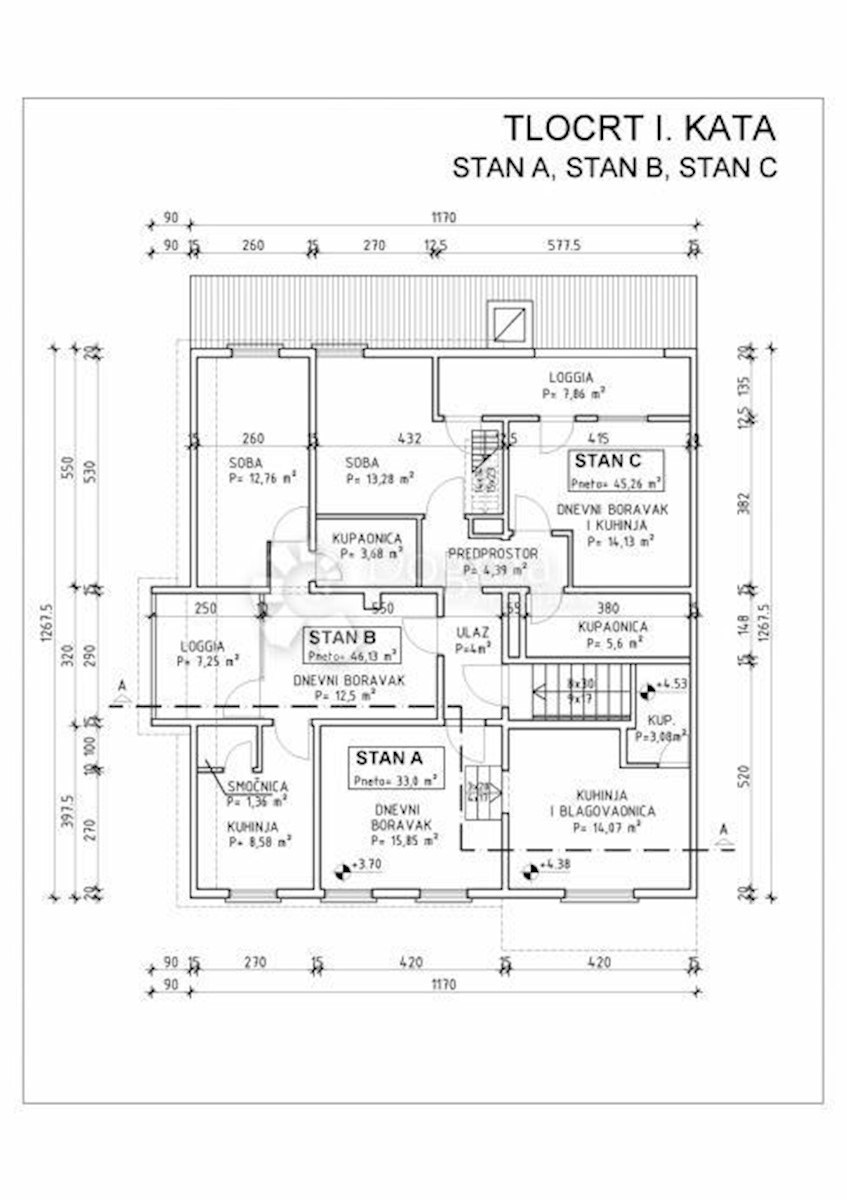 Apartma Na predaj - PRIMORSKO-GORANSKA KRK