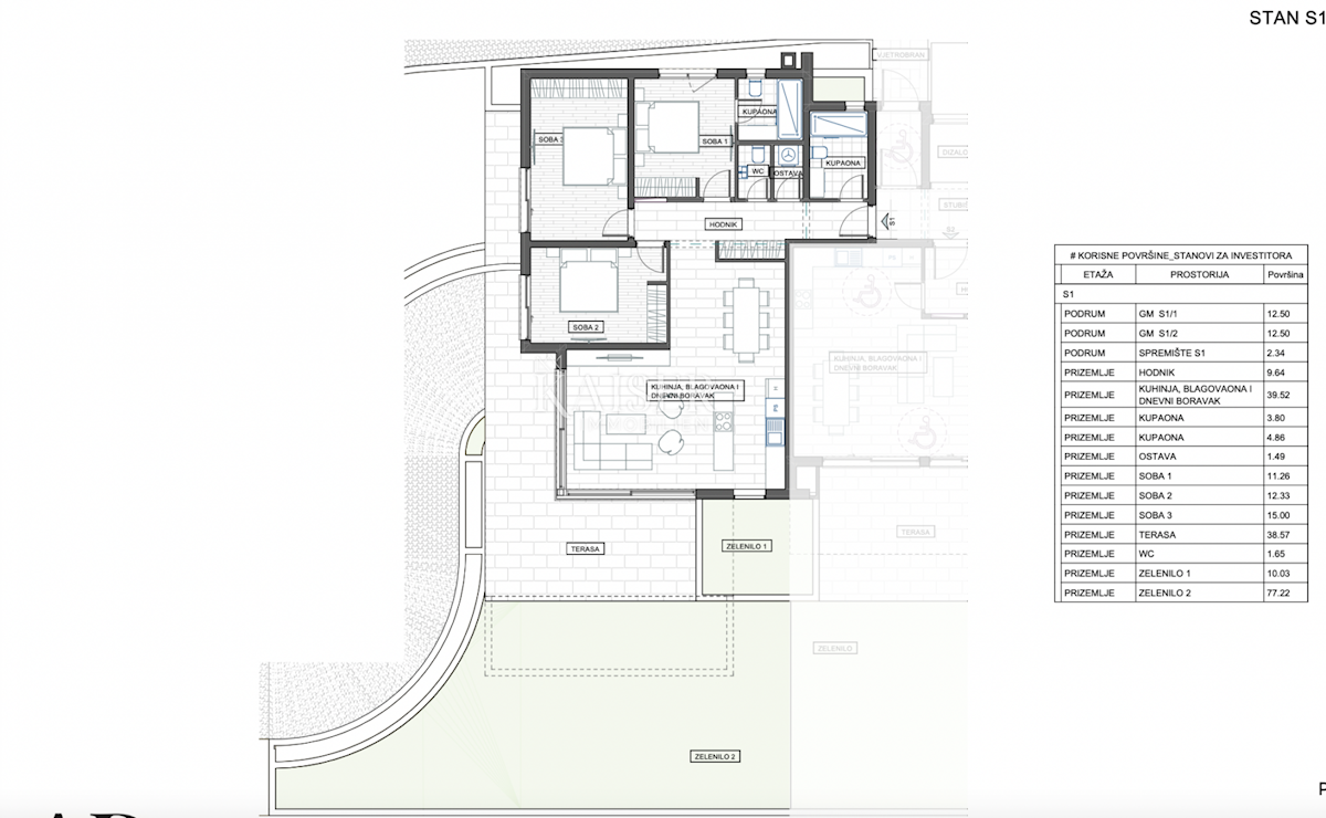 Apartmán Na prodej - PRIMORSKO-GORANSKA RIJEKA