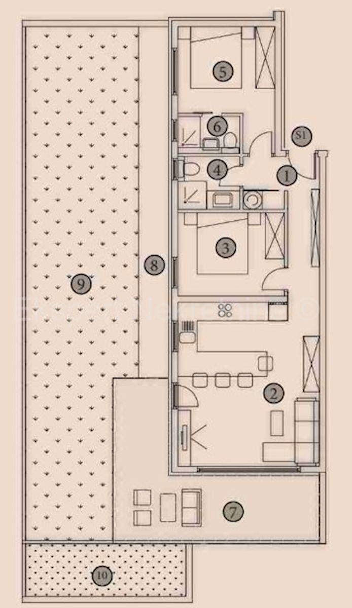 Apartment Zu verkaufen - SPLITSKO-DALMATINSKA ČIOVO