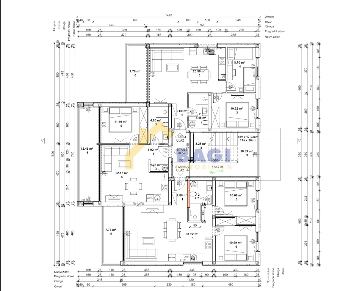 Apartmán Na prodej - ISTARSKA ŽMINJ