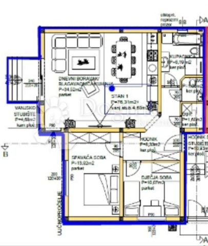 Apartment zu verkaufen 80 m² – Privlaka