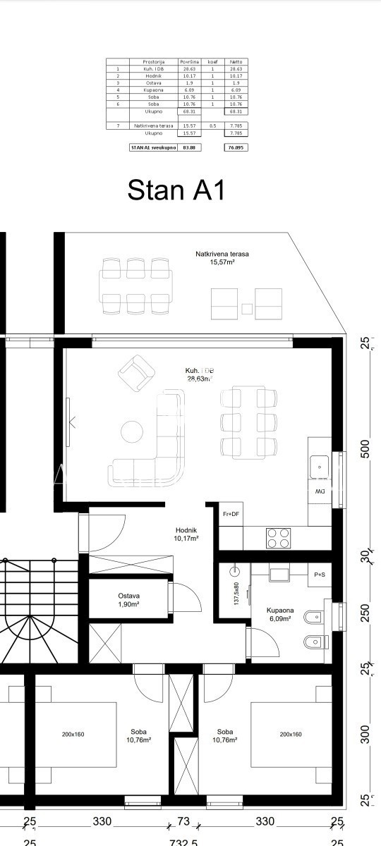 Apartmán Na prodej - ISTARSKA POREČ