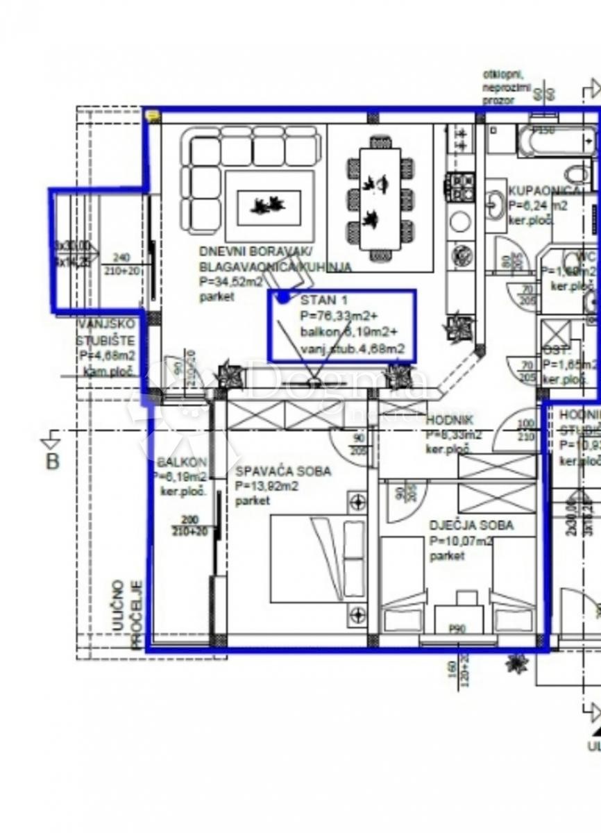 Apartmán Na prodej - ZADARSKA PRIVLAKA