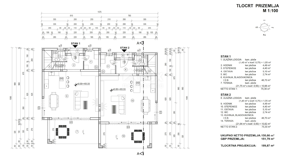 Flat For sale - PRIMORSKO-GORANSKA KRK