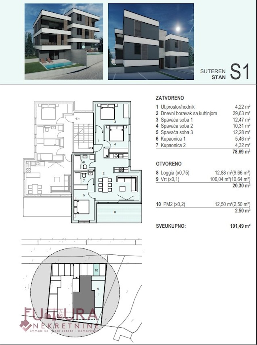 Appartement À vendre - ZADARSKA Pag