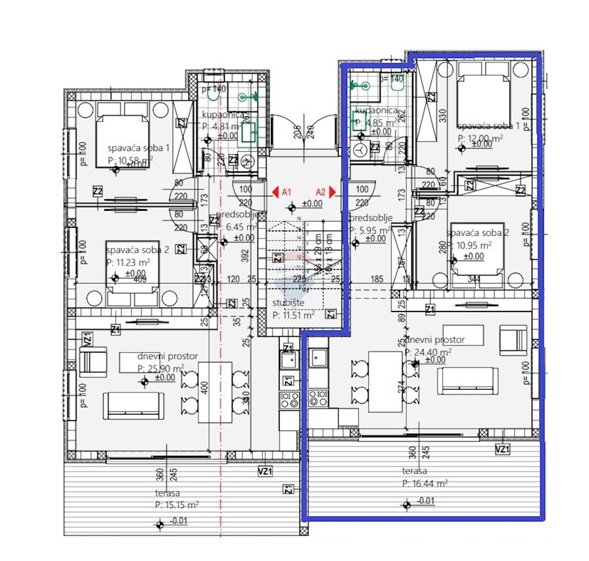 Apartma Na predaj - ŠIBENSKO-KNINSKA ŠIBENIK