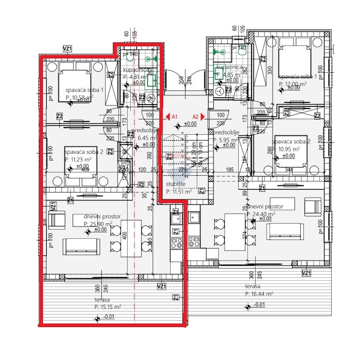 Apartma Na predaj - ŠIBENSKO-KNINSKA ŠIBENIK