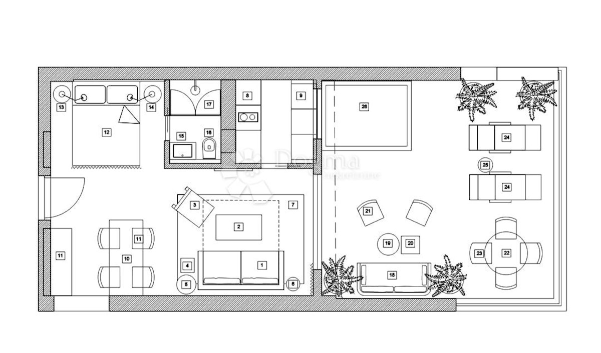 Apartmán Na predaj - SPLITSKO-DALMATINSKA SPLIT