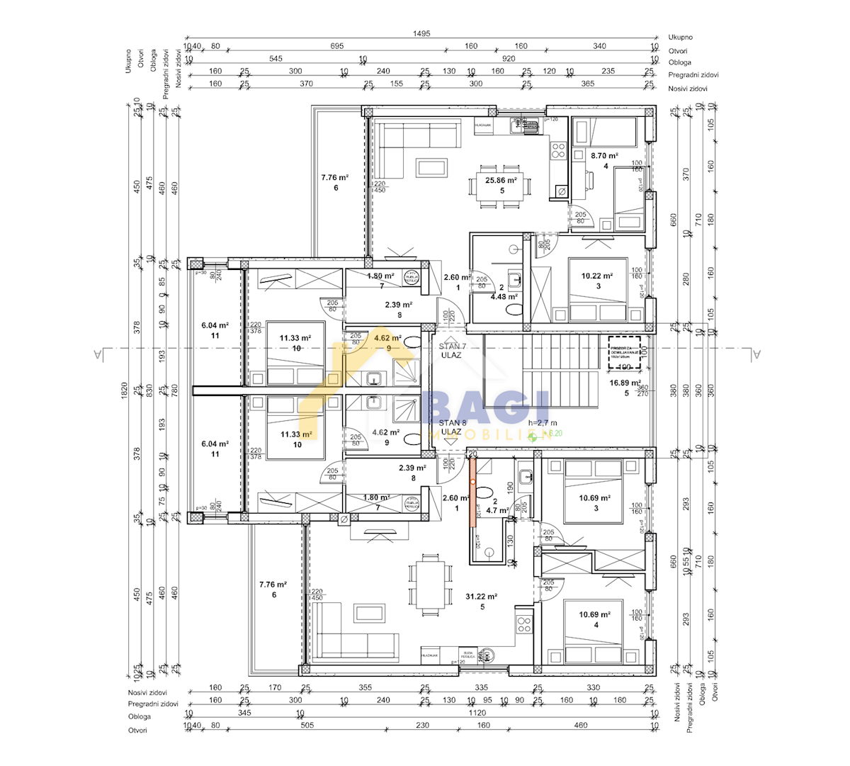 Appartement À vendre - ISTARSKA ŽMINJ