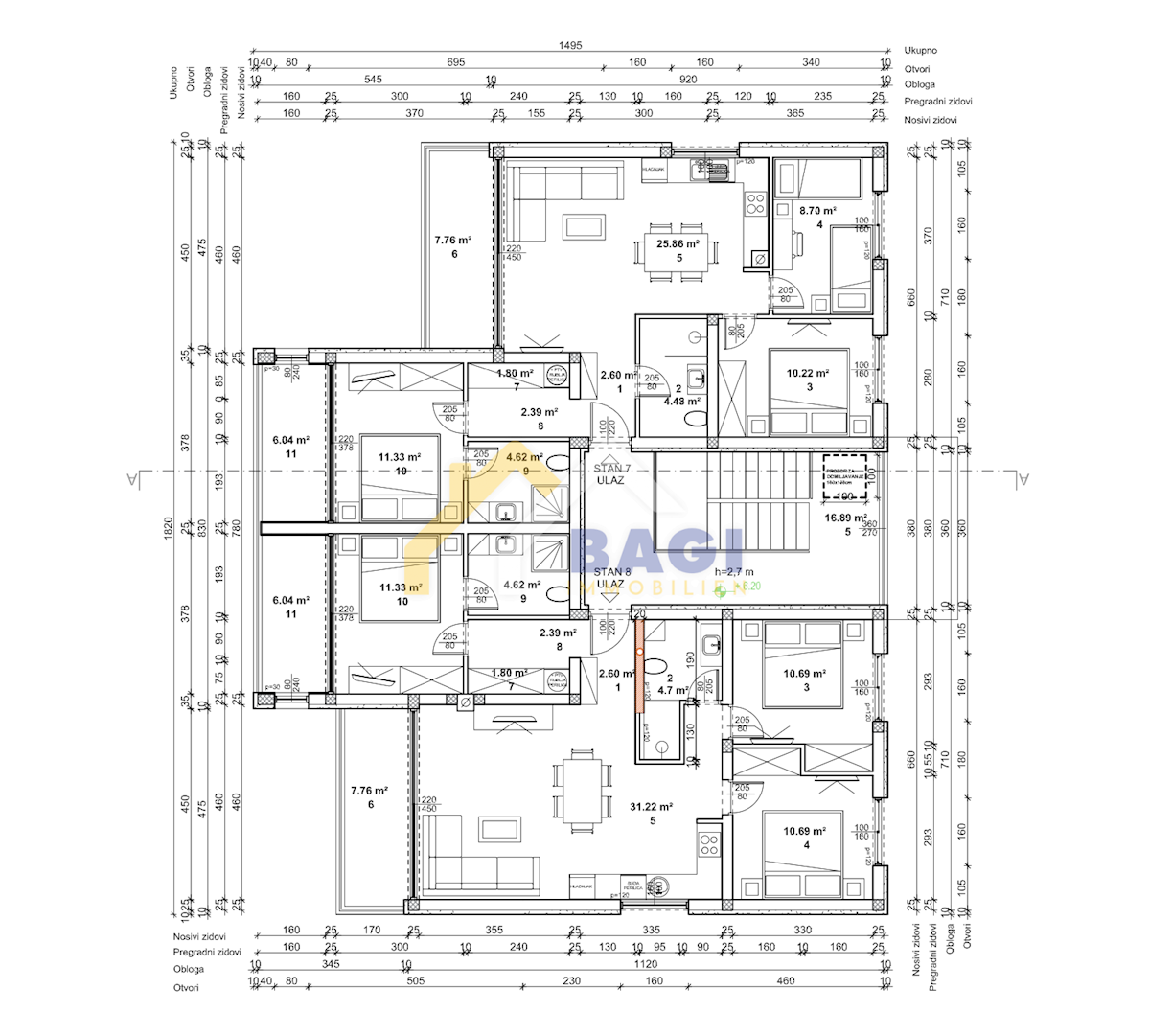 Flat For sale
