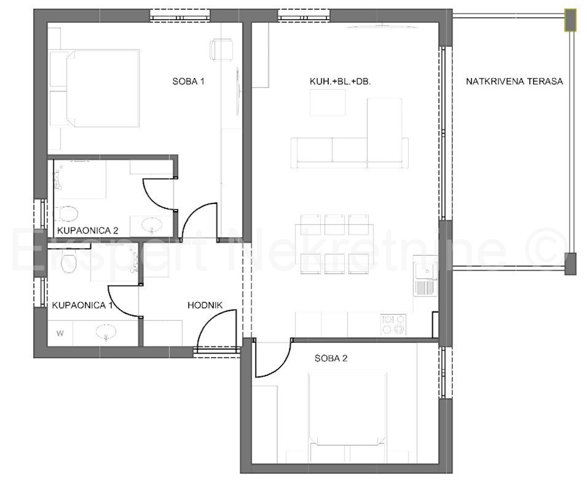 Apartmán Na predaj - SPLITSKO-DALMATINSKA SPLIT