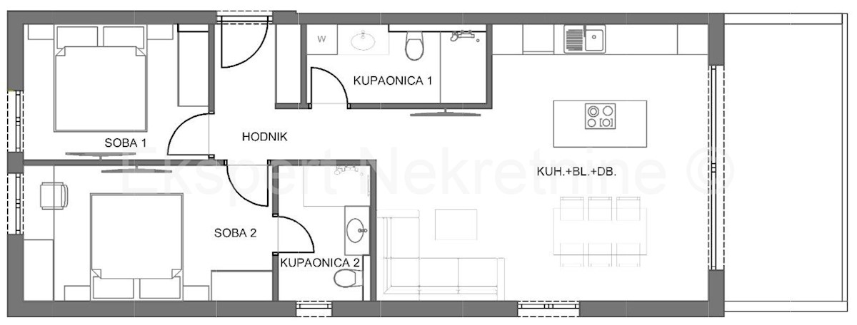 Appartamento In vendita - SPLITSKO-DALMATINSKA SPLIT