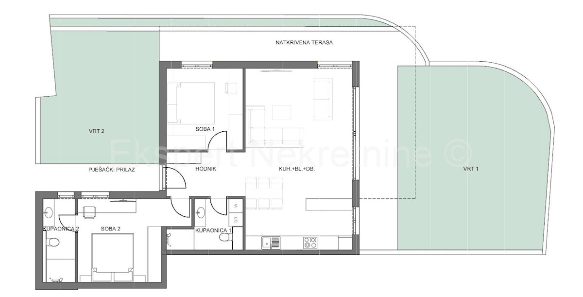 Appartement À vendre - SPLITSKO-DALMATINSKA SPLIT