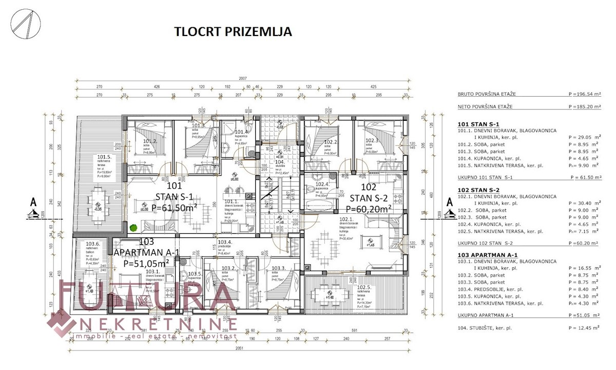 Apartma Na predaj - ZADARSKA PAG