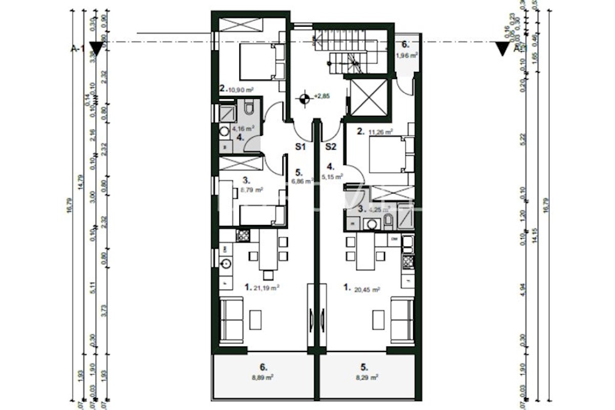 Appartement À vendre - SPLITSKO-DALMATINSKA MAKARSKA