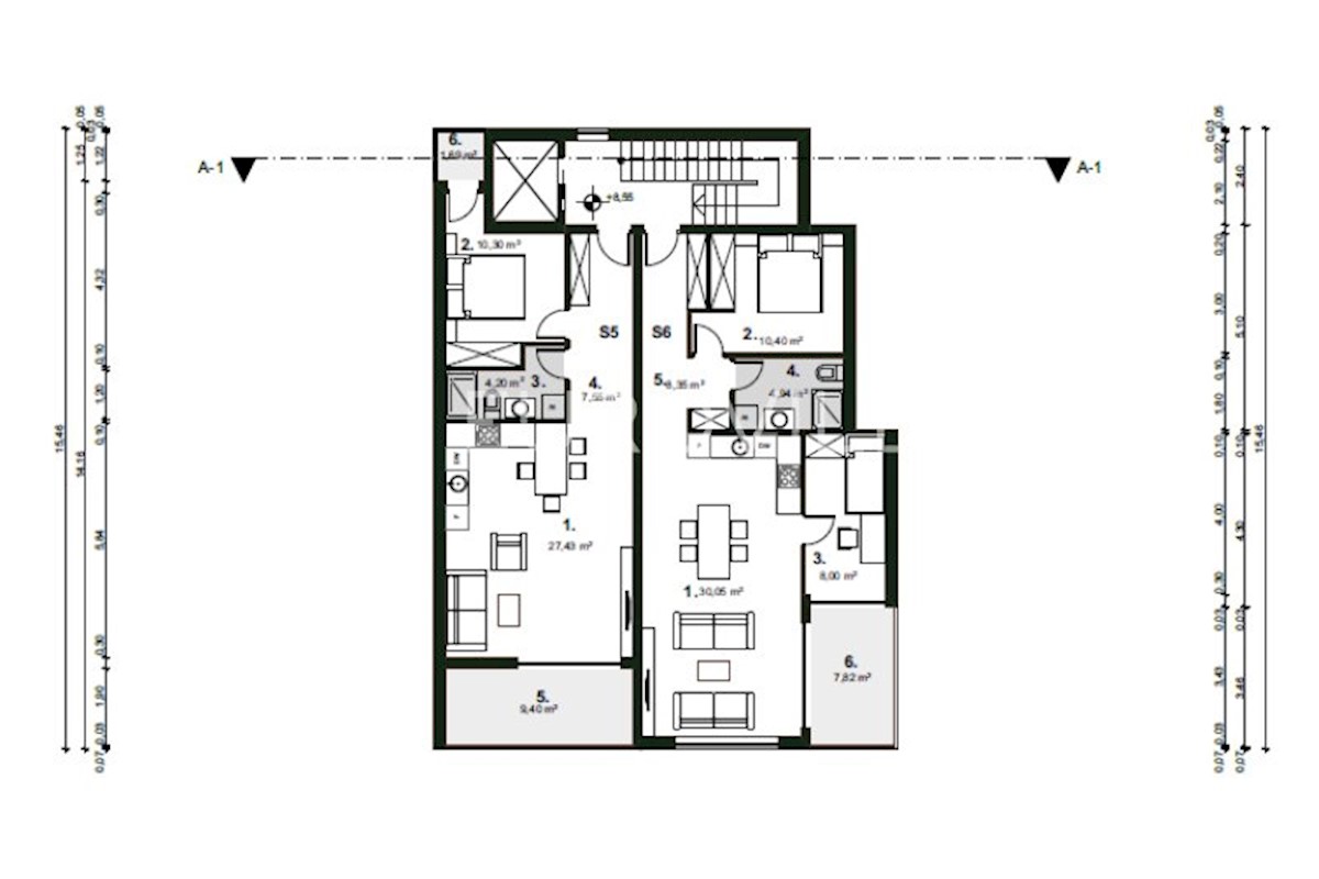 Flat For sale - SPLITSKO-DALMATINSKA MAKARSKA