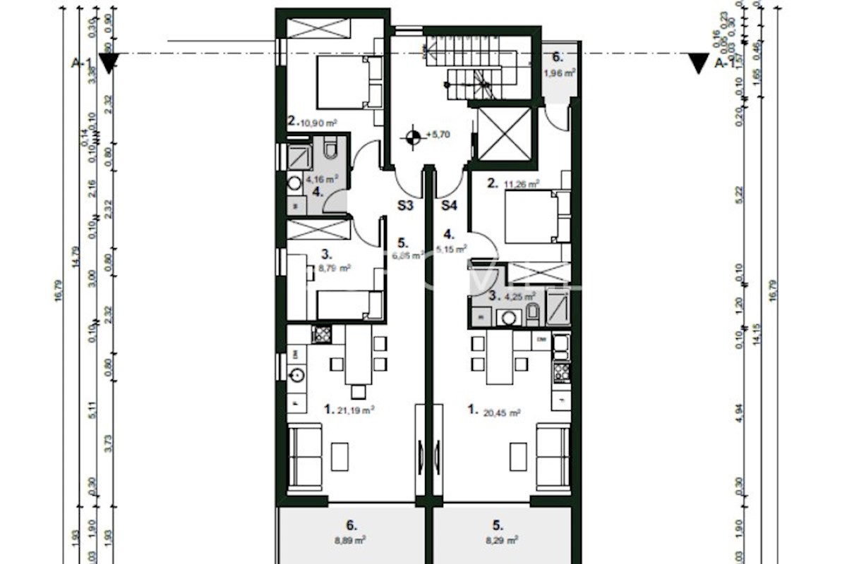 Flat For sale - SPLITSKO-DALMATINSKA MAKARSKA