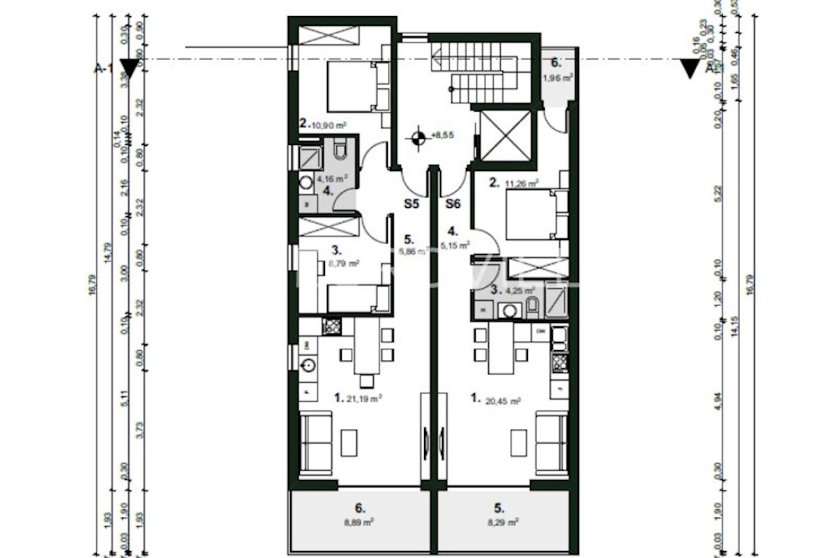 Appartement À vendre - SPLITSKO-DALMATINSKA MAKARSKA