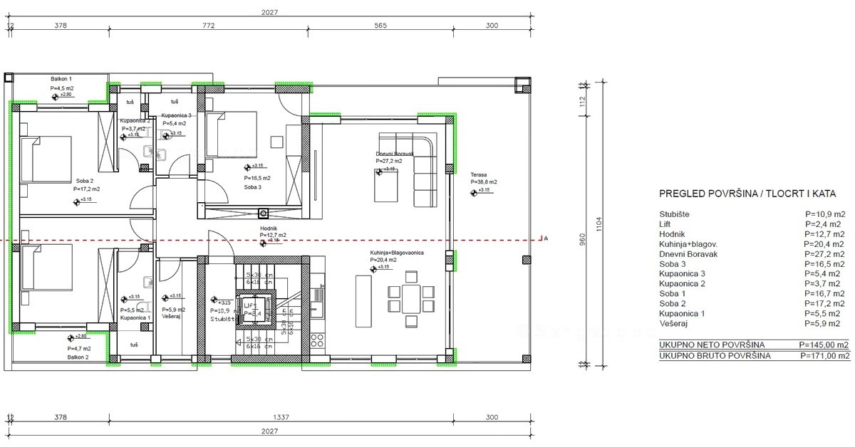 Flat For sale - PRIMORSKO-GORANSKA KRK