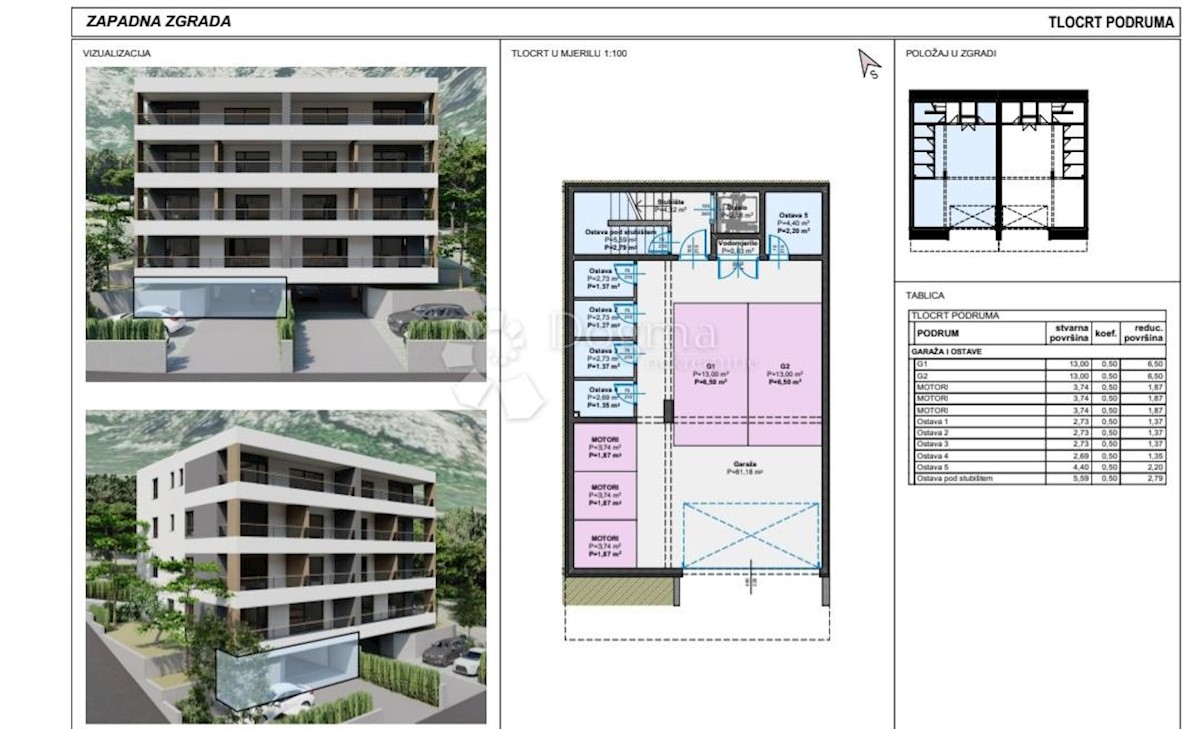 Appartement À vendre - SPLITSKO-DALMATINSKA MAKARSKA