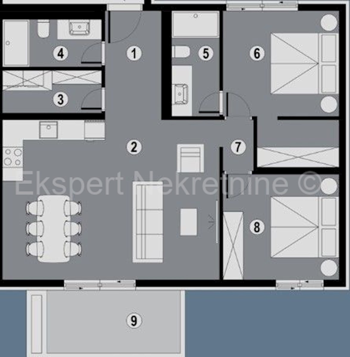 Apartma Naprodaj - SPLITSKO-DALMATINSKA Čiovo