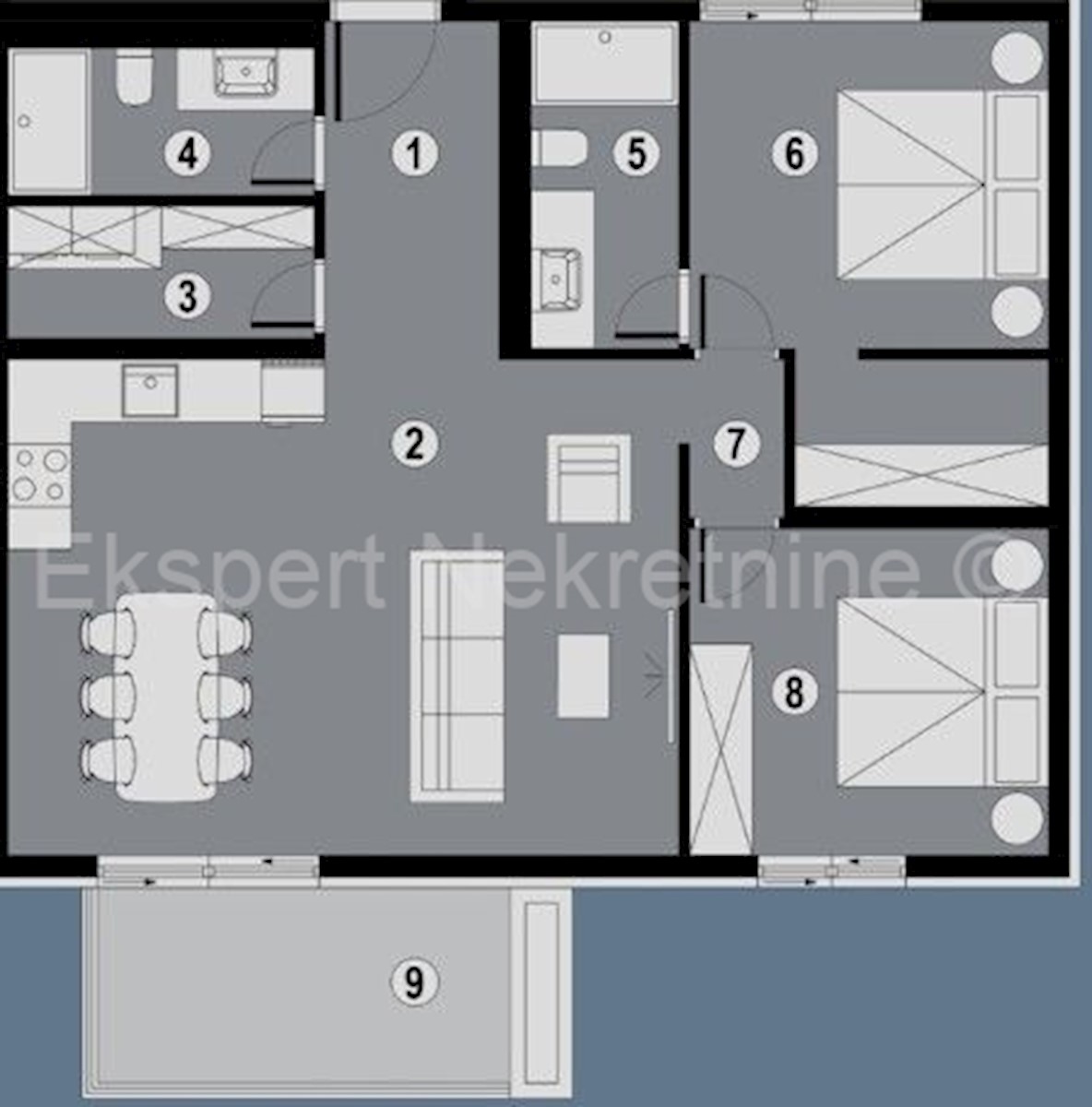 Apartmán Na predaj - SPLITSKO-DALMATINSKA ČIOVO