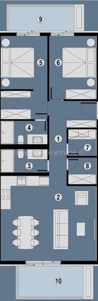 Apartma Naprodaj - SPLITSKO-DALMATINSKA Čiovo