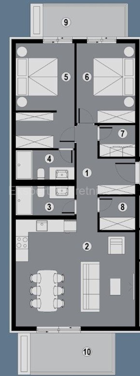 Apartma Naprodaj - SPLITSKO-DALMATINSKA Čiovo