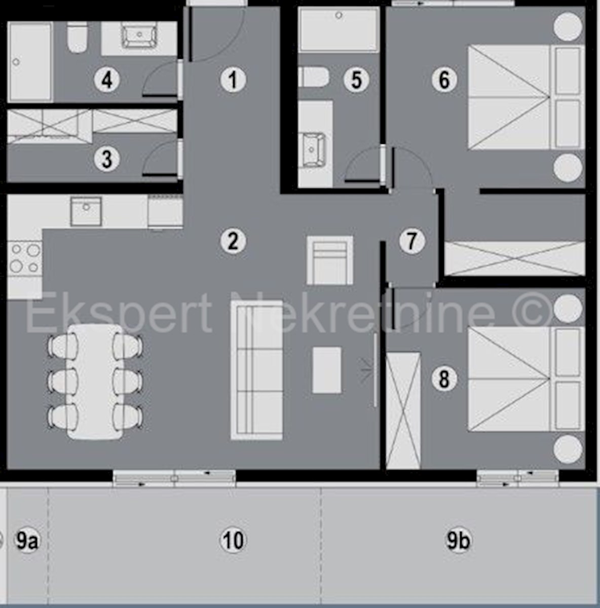 Apartma Na predaj - SPLITSKO-DALMATINSKA ČIOVO