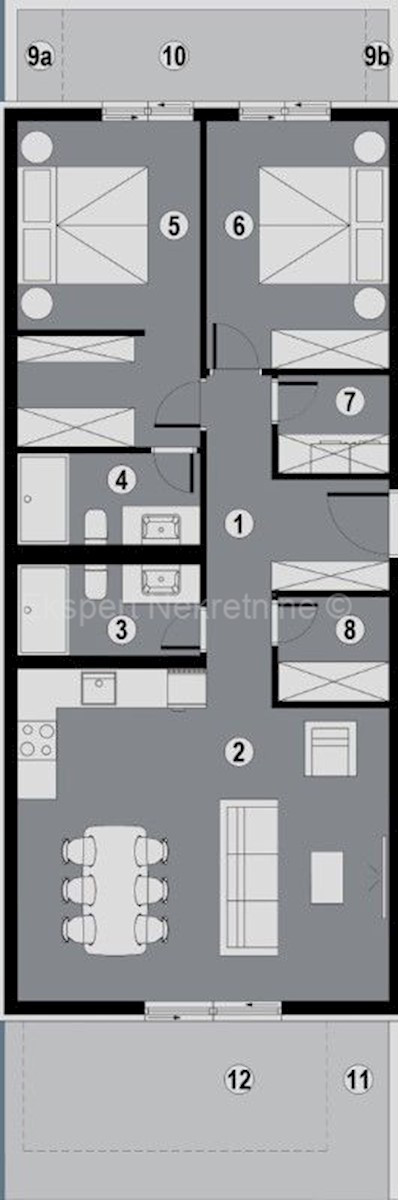Apartma Naprodaj - SPLITSKO-DALMATINSKA Čiovo