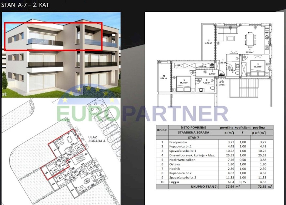 Apartmán Na predaj - ISTARSKA ŽMINJ