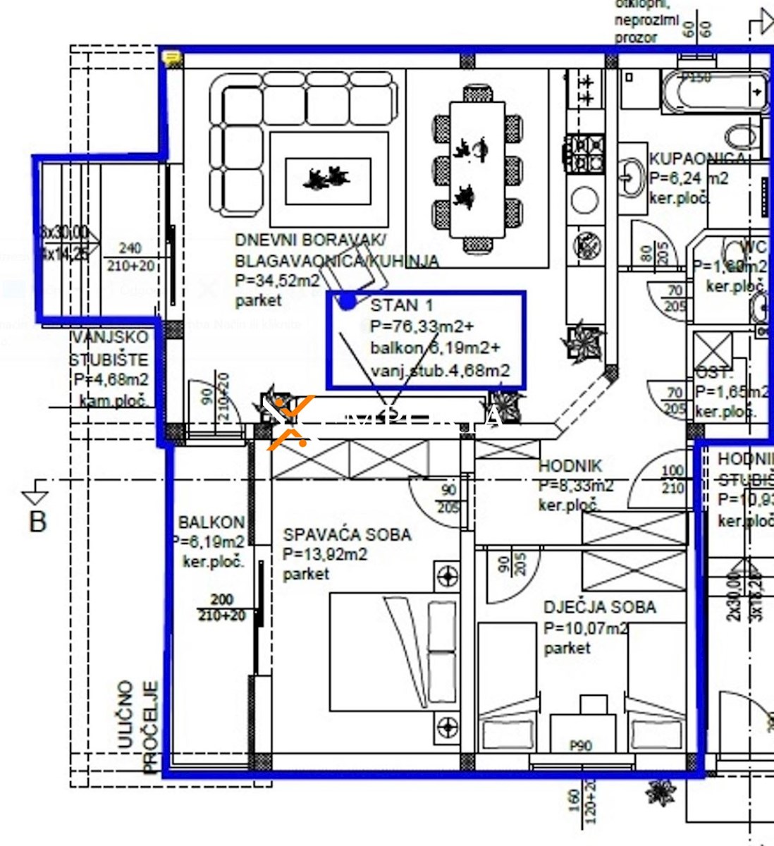 Appartement À vendre - ZADARSKA Privlaka