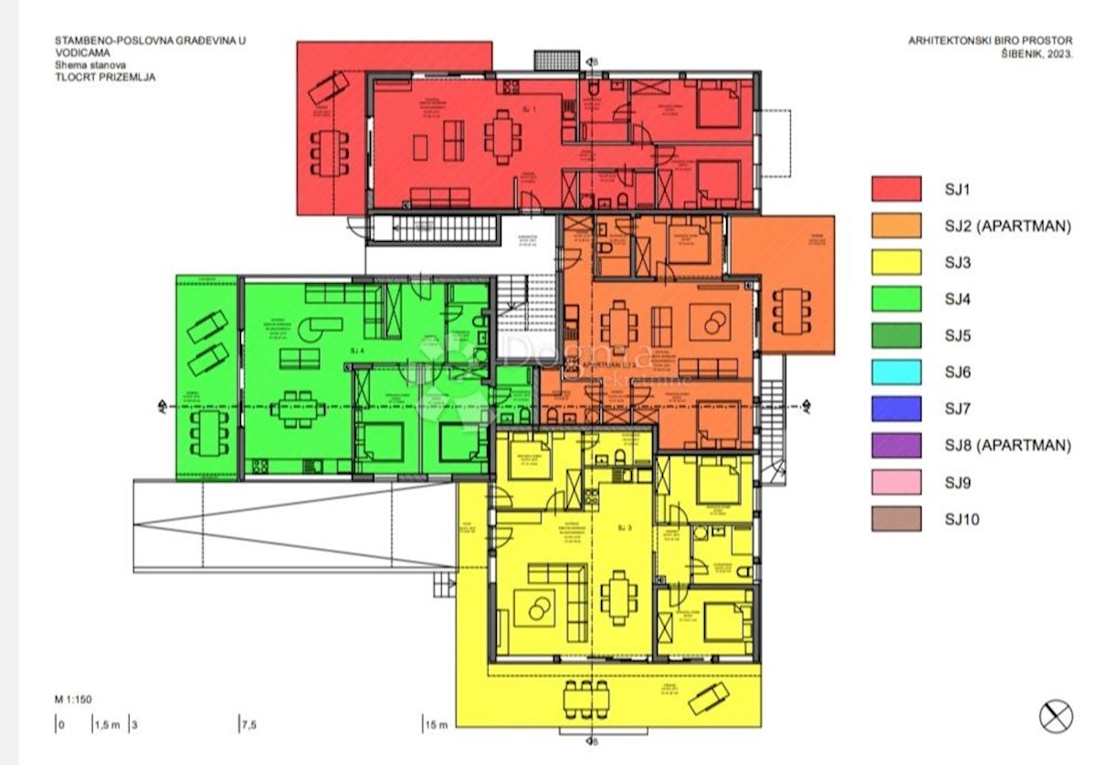Appartement À vendre - ŠIBENSKO-KNINSKA VODICE