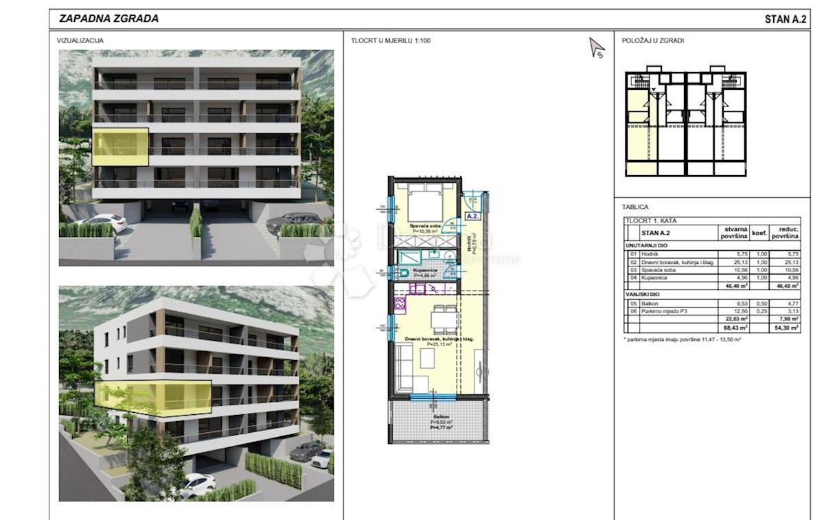 Apartmán Na predaj - SPLITSKO-DALMATINSKA MAKARSKA