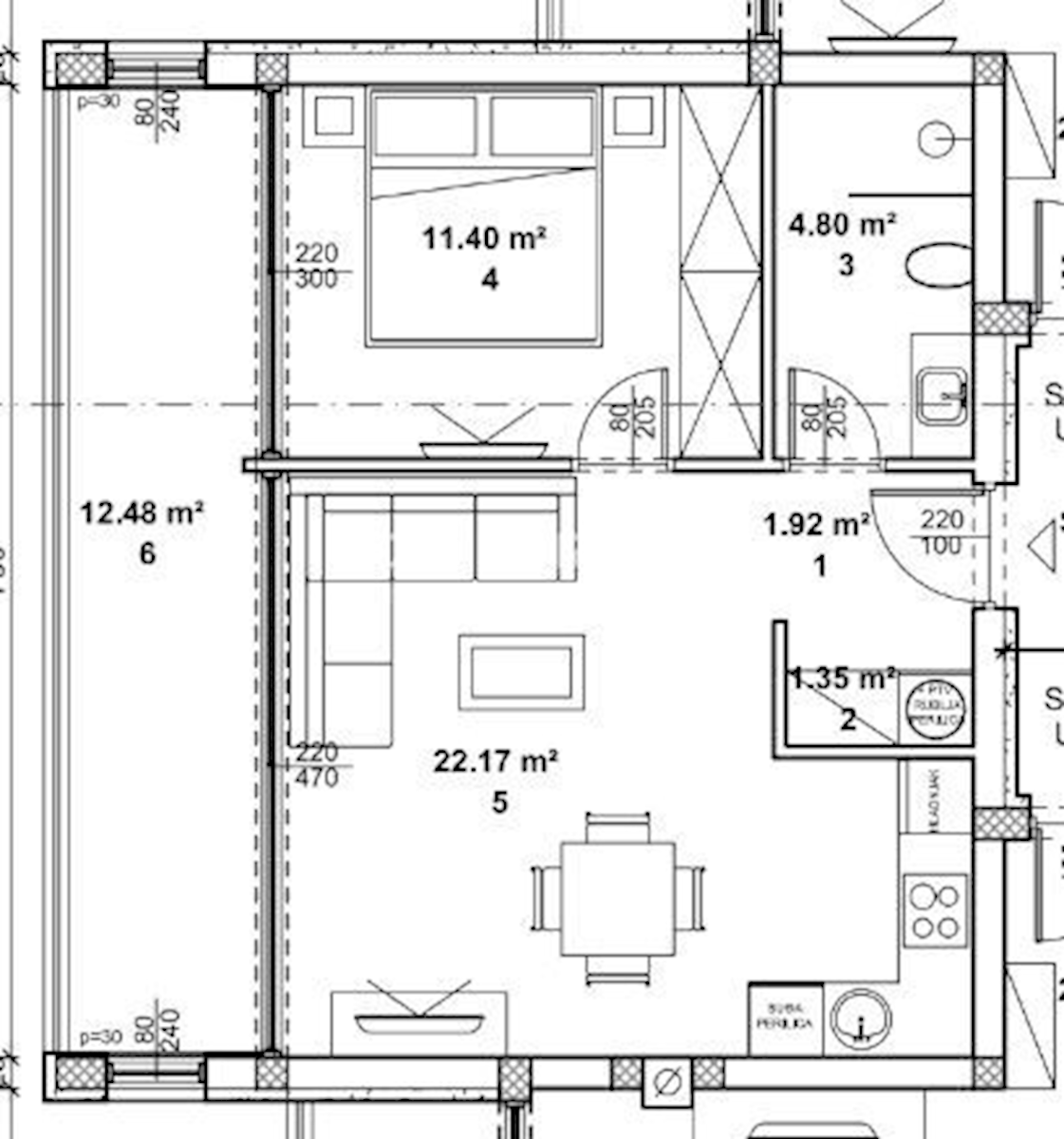 Appartement À vendre - ISTARSKA ŽMINJ